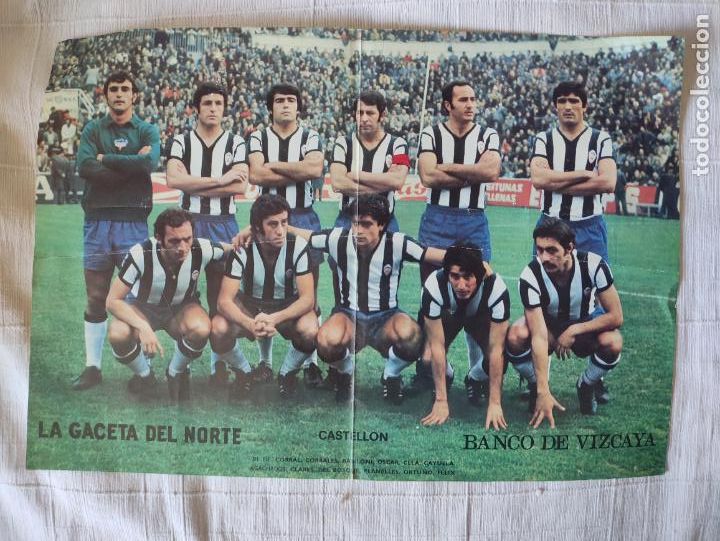 Collezionismo sportivo: CASTELLON - LA GACETA DEL NORTE - BANCO DE VIZCAYA 49x34
