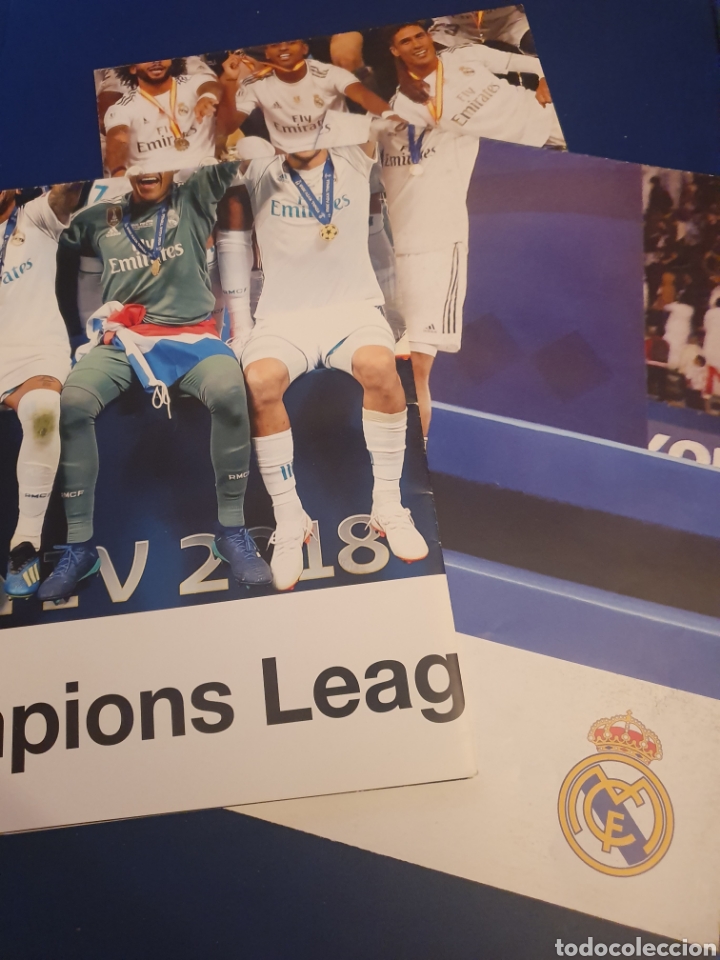 Collectionnisme sportif: POSTER DE F&Uacute;TBOL REAL MADRID 3 EN TOTAL