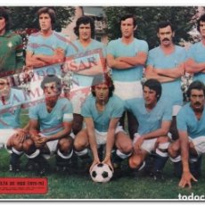Coleccionismo deportivo: POSTER AS CELTA DE VIGO 1975/76