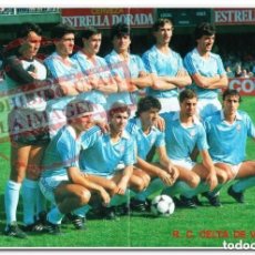 Coleccionismo deportivo: POSTER CELTA DE VIGO 1984/85