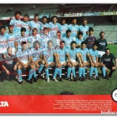 Coleccionismo deportivo: FÚTGOL POSTER CELTA DE VIGO 1987/88
