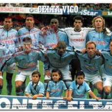 Coleccionismo deportivo: POSTER CELTA DE VIGO 2000/01