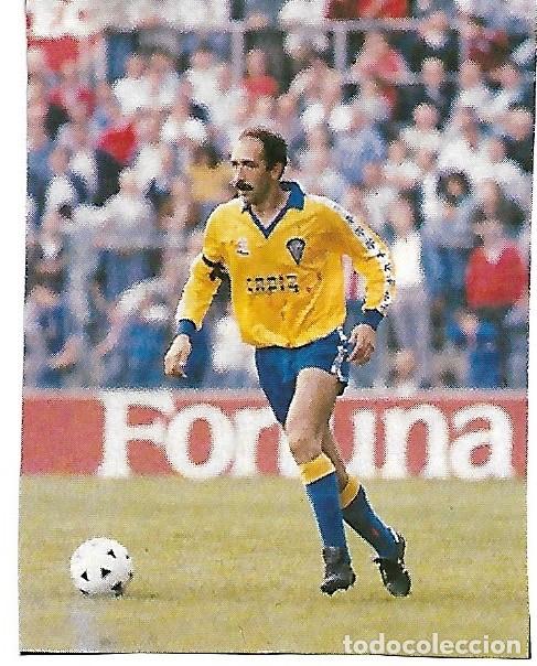 Collectionnisme sportif: C&Aacute;DIZ CF: Recorte de CARMELO. 1990