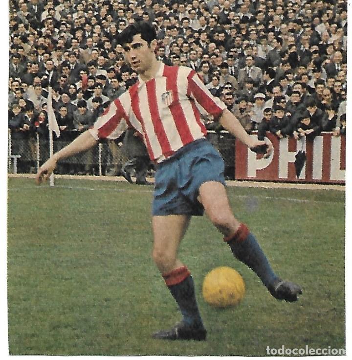 Sammelleidenschaft Sport: ATL&Eacute;TICO DE MADRID: Recorte de G&Aacute;RATE en acci&oacute;n. 1969