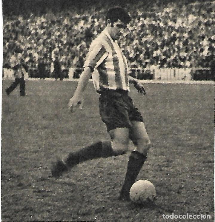 Sammelleidenschaft Sport: ATL&Eacute;TICO DE MADRID: Recorte de IRURETA. 1969