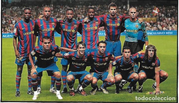 Sammelleidenschaft Sport: BAR&Ccedil;A: Recorte de un equipo de la temporada 09-10