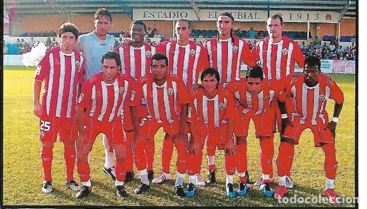 Collectionnisme sportif: AD.ALMER&Iacute;A: Recorte de un equipo de la temporada 09-10