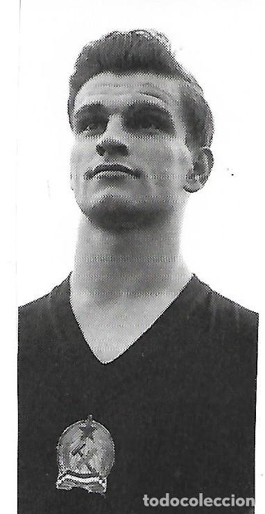 Collectionnisme sportif: SELECCI&Oacute;N DE F&Uacute;TBOL DE HUNGR&Iacute;A: Recorte de Sandor KOCSIS