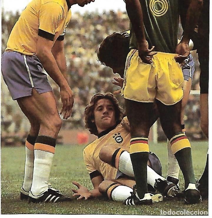 Collectionnisme sportif: SELECCI&Oacute;N DE F&Uacute;TBOL DE BRASIL: Recorte de LEIVINHA en el suelo