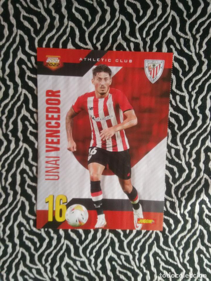 Collectionnisme sportif: UNAI VENCEDOR ATHLETIC BILBAO P&Oacute;STER 1 P&Aacute;G REVISTA JUG&Oacute;N 2021-2022 LIGA 21-22 SUAREZ MODRIC SAUL...
