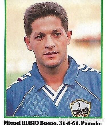 Sammelleidenschaft Sport: U. E. LLEIDA: Recorte de RUBIO. Temporada 88-89
