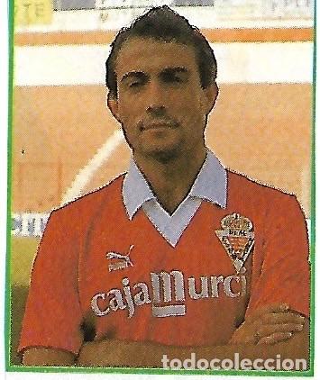 Collectionnisme sportif: REAL MURCIA: Recorte de PACO S&Aacute;NCHEZ. Temporada 88-89