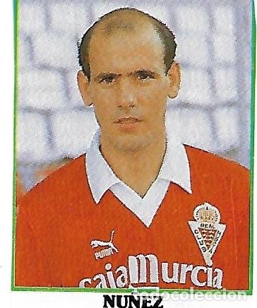 Collectionnisme sportif: REAL MURCIA: Recorte de N&Uacute;&Ntilde;EZ. Temporada 88-89