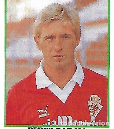 Collectionnisme sportif: REAL MURCIA: Recorte de P&Eacute;REZ GARC&Iacute;A. Temporada 88-89