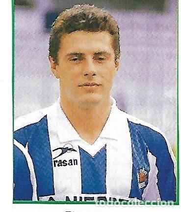 Collectionnisme sportif: REAL SOCIEDAD: Recorte de FUENTES. Temporada 88-89