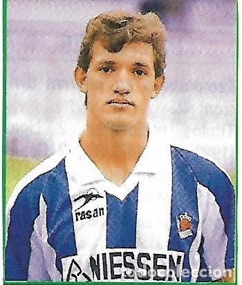 Collectionnisme sportif: REAL SOCIEDAD: Recorte de GOIKOETXEA. Temporada 88-89