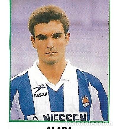 Collectionnisme sportif: REAL SOCIEDAD: Recorte de ALABA. Temporada 88-89