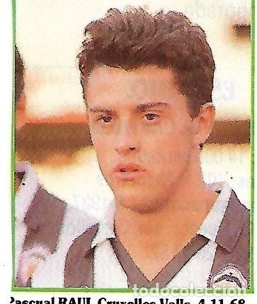 Collezionismo sportivo: CD. CASTELL&Oacute;N: Recorte de RA&Uacute;L. Temporada 88-89