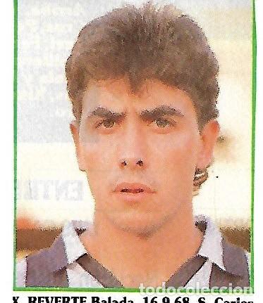 Collezionismo sportivo: CD.CASTELL&Oacute;N: Recorte de REVERTE. Temporada 88-89