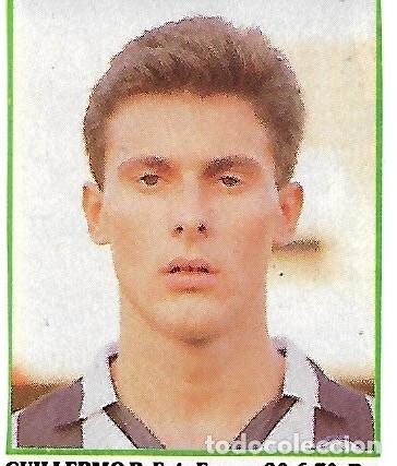 Collezionismo sportivo: CD. CASTELL&Oacute;N: Recorte de GUILLERMO. Temporada 88-89
