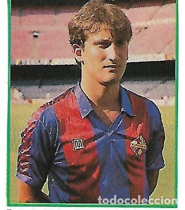 Coleccionismo deportivo: BARCELONA ATL&Eacute;TICO ( BAR&Ccedil;A ): Recorte de VILLENA. Temporada 88-89