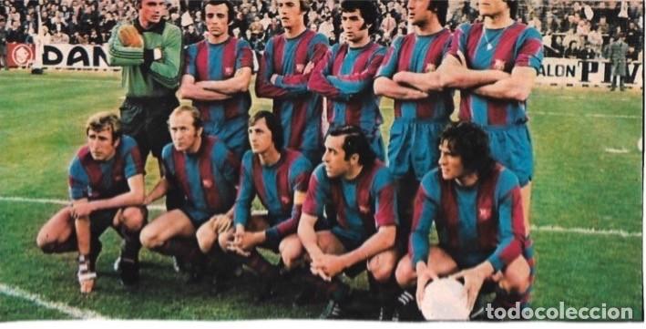 Collezionismo sportivo: BAR&Ccedil;A: Gran recorte del equipo que venci&oacute; 0-2 en el Bernab&eacute;u en la temporada 75-76