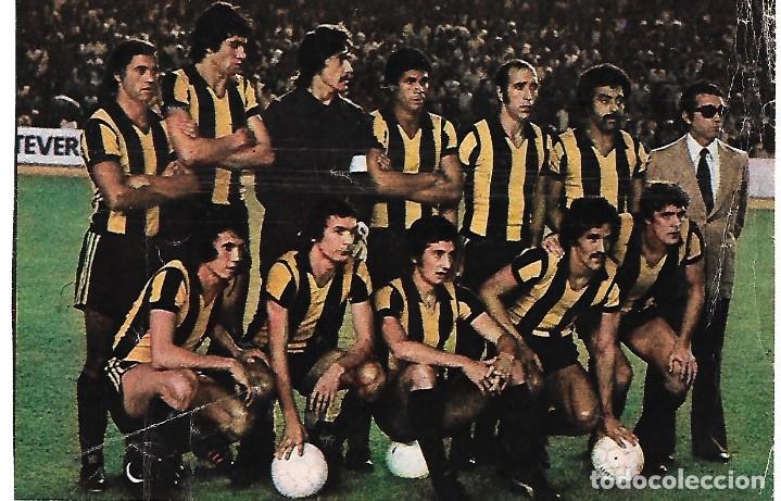Collezionismo sportivo: PE&Ntilde;AROL de Montevideo ( Uruguay ): Recorte de un equipo de 1976, con FERNANDO MORENA