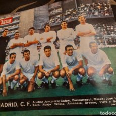 Coleccionismo deportivo: ANTIGUA LAMINA DEL REAL MADRID, DEL ALCAZAR. Lote 303463313