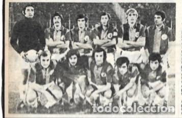 Coleccionismo deportivo: SAN LORENZO DE ALMAGRO: Recorte de un equipo de 1972