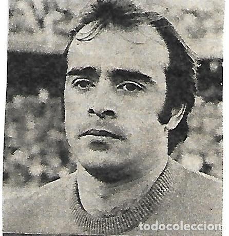 Coleccionismo deportivo: RACING DE SANTANDER: Recorte de SANTAMAR&Iacute;A. 1974