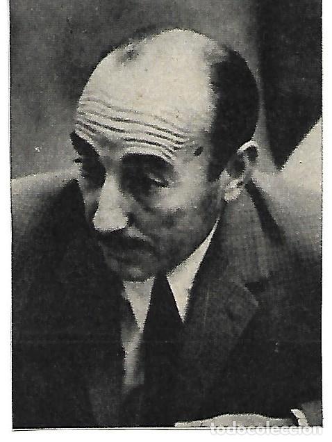 Coleccionismo deportivo: Recorte del ex-&aacute;rbitro JOS&Eacute; PLAZA. 1976