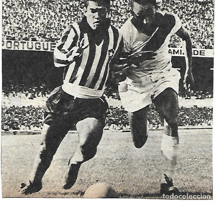 Coleccionismo deportivo: Recorte de GARRINCHA en acci&oacute;n con Botafogo