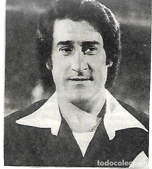 Coleccionismo deportivo: Recorte del m&iacute;tico &aacute;rbitro guipuzcoano GURUCETA. 1976