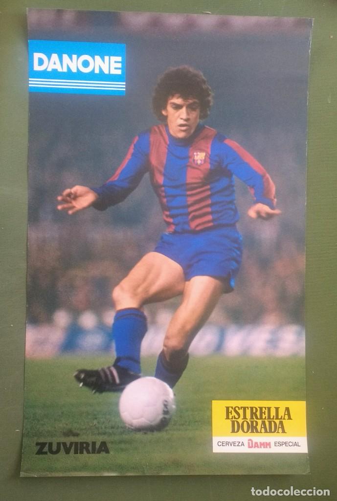 Coleccionismo deportivo: POSTER DE ZUVIRIA
