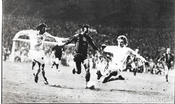 Collectionnisme sportif: BAR&Ccedil;A: Gran recorte de Quimet RIF&Eacute; en acci&oacute;n. 1975