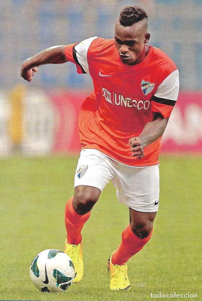 Collectionnisme sportif: M&Aacute;LAGA CF: Gran recorte de BOBLEY ANDERSON. 2013