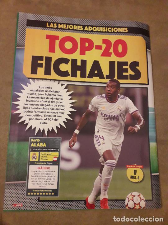 Coleccionismo deportivo: HOJA DE REVISTA JUG&Oacute;N, REPORTAJE POSTER DAVID ALABA REAL MADRID