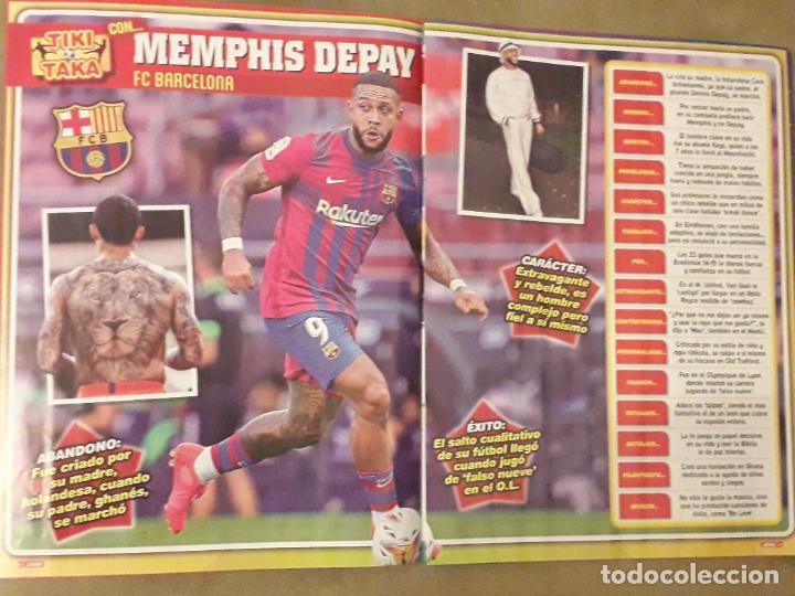 Coleccionismo deportivo: REVISTA JUG&Oacute;N, REPORTAJE POSTER MEMPHIS DEPAY FC BARCELONA