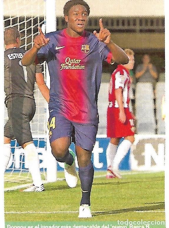 Coleccionismo deportivo: BAR&Ccedil;A B: Recorte de DONGOU. 2013 - Foto 1