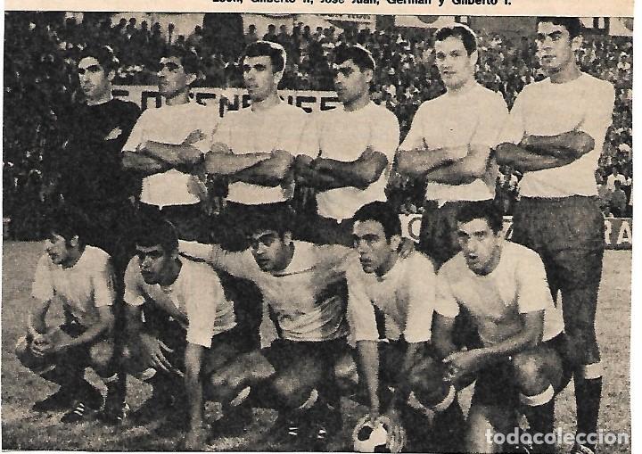 Collectionnisme sportif: UNI&Oacute;N DEPORTIVA LAS PALMAS: Recorte de un equipo de la temporada 68-69