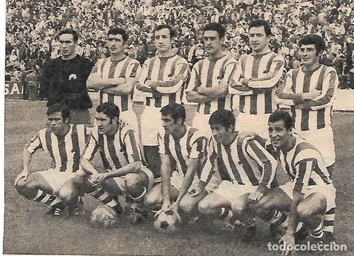 Collectionnisme sportif: REAL SOCIEDAD: Recorte de un equipo de la temporada 68-69