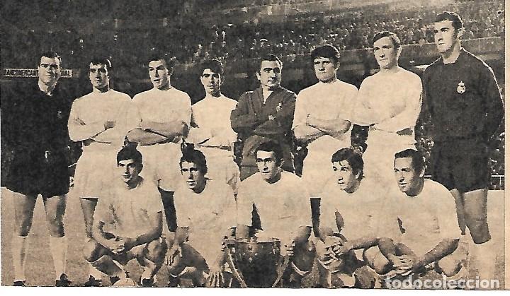 Sammelleidenschaft Sport: REAL MADRID: Recorte de un equipo de la temporada 68-69