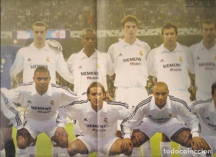 Collectionnisme sportif: REAL MADRID. EQUIPO 2002 - 03. EN EL REVERSO, POSTER DE JOHN .... REVISTA DON BAL&Oacute;N. (B/42)