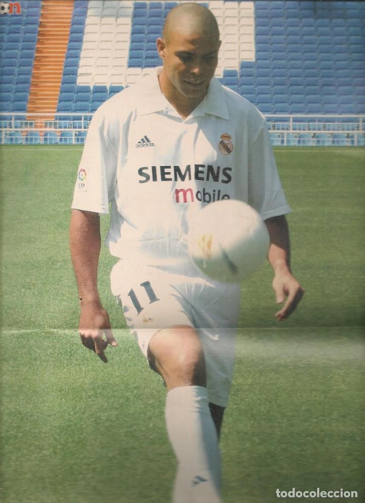 Collectionnisme sportif: POSTER: RONALDO. REAL MADRID. REVISTA DON BAL&Oacute;N. (B/42)