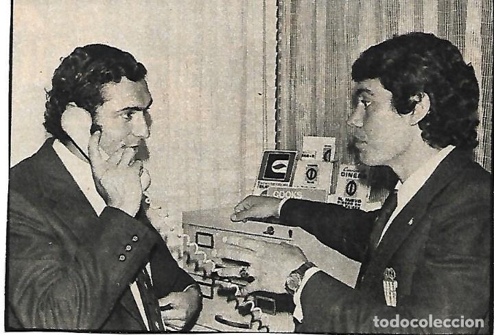 Sammelleidenschaft Sport: Recorte de QUINI con su compa&ntilde;ero JOS&Eacute; MANUEL. 1975