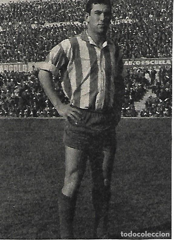 Sammelleidenschaft Sport: ATL&Eacute;TICO DE MADRID: Recorte de ADELARDO en sus primeros tiempos