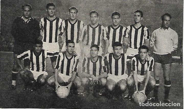Sammelleidenschaft Sport: CD. BADAJOZ: Recorte de un equipo de la temporada 58-59, con ADELARDO.