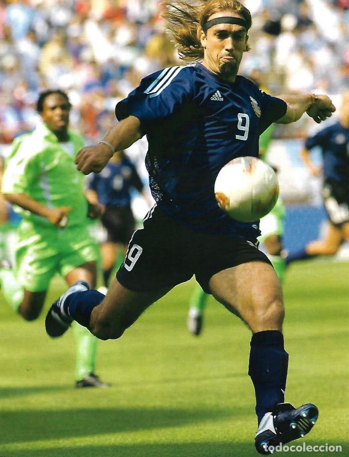 Collectionnisme sportif: SELECCI&Oacute;N DE F&Uacute;TBOL DE ARGENTINA: L&aacute;mina de BATISTUTA