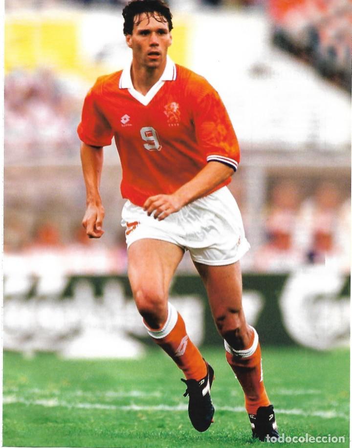 Collectionnisme sportif: SELECCI&Oacute;N DE F&Uacute;TBOL DE PAISES BAJOS ( HOLANDA ): L&aacute;mina de MARCO VAN BASTEN