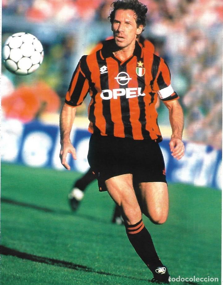 Collectionnisme sportif: AC MILAN: L&aacute;mina de FRANCO BARESI